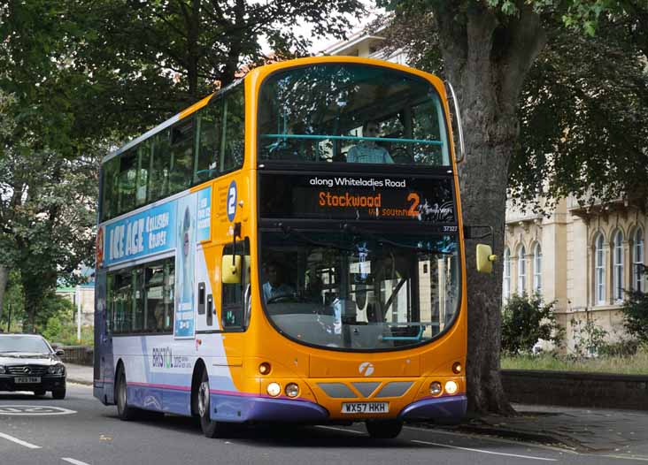 First Bristol Volvo B9TL Wright 37327